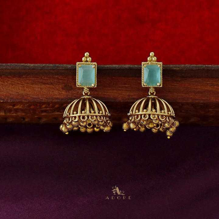Varenya Gold Ball Jhumka