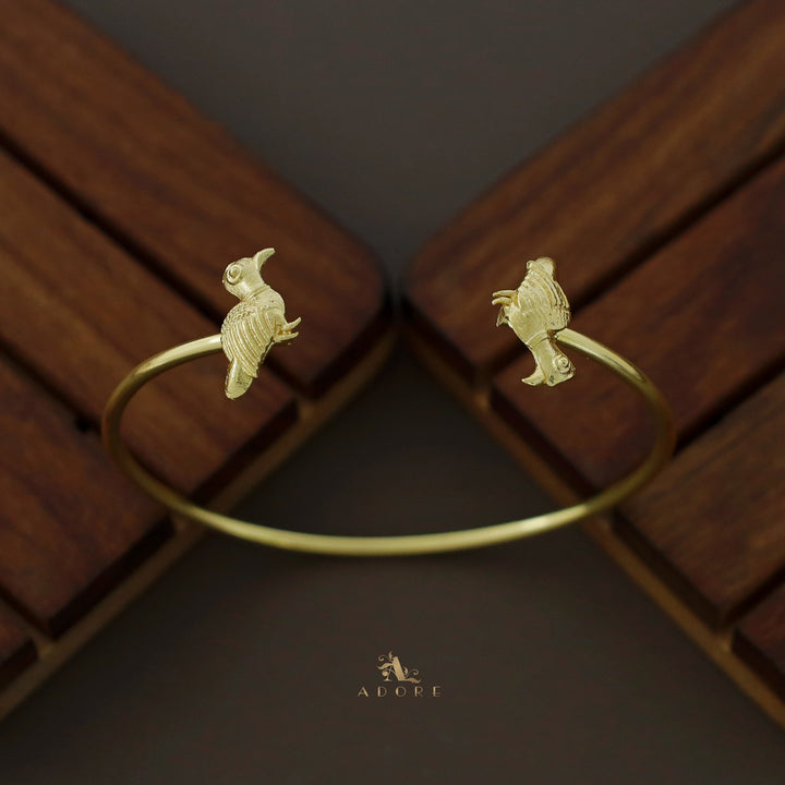 Dual Golden Bird Bangle