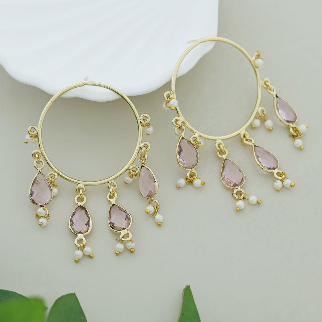 Jazzlyn Glossy Pearl  Earring