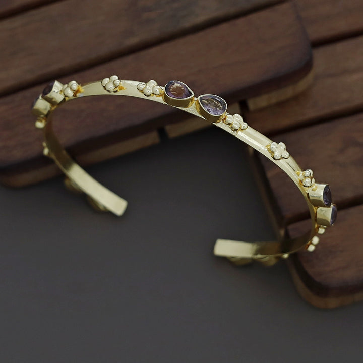 Dia Golden Glossy Bangle
