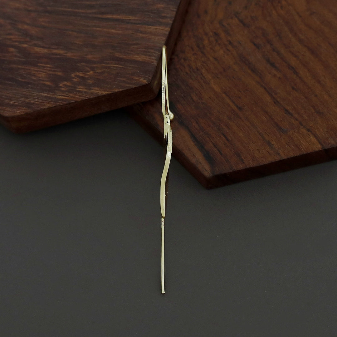 Liya Golden Ear-Cuff (Single piece)