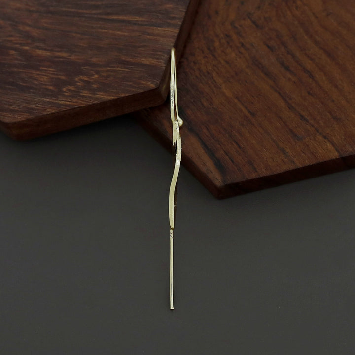 Liya Golden Ear-Cuff (Single piece)