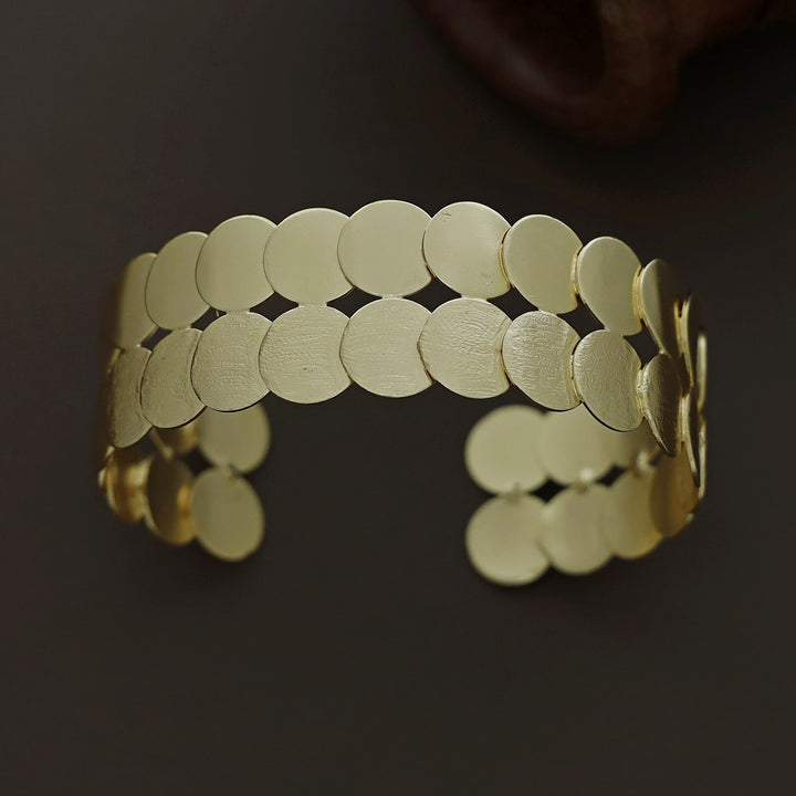 Sera Golden 2 Layer Coin Bangle