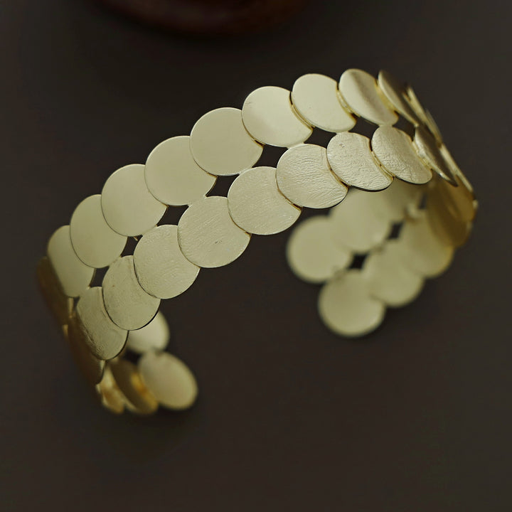 Sera Golden 2 Layer Coin Bangle