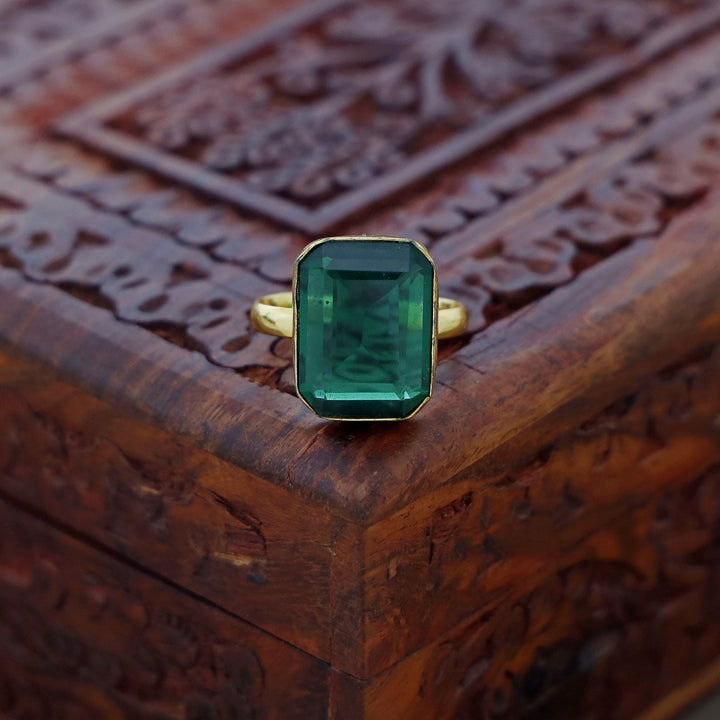Single Stone Ring (Colour Options) Medium Size