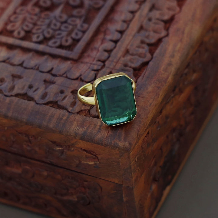 Single Stone Ring (Colour Options) Medium Size
