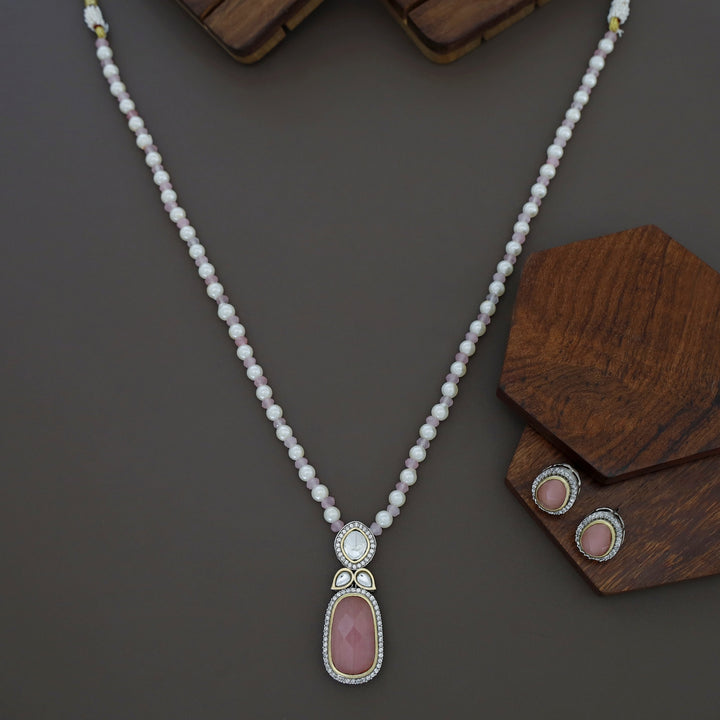 Muhurat Polki Kundan Neckpiece With Earring