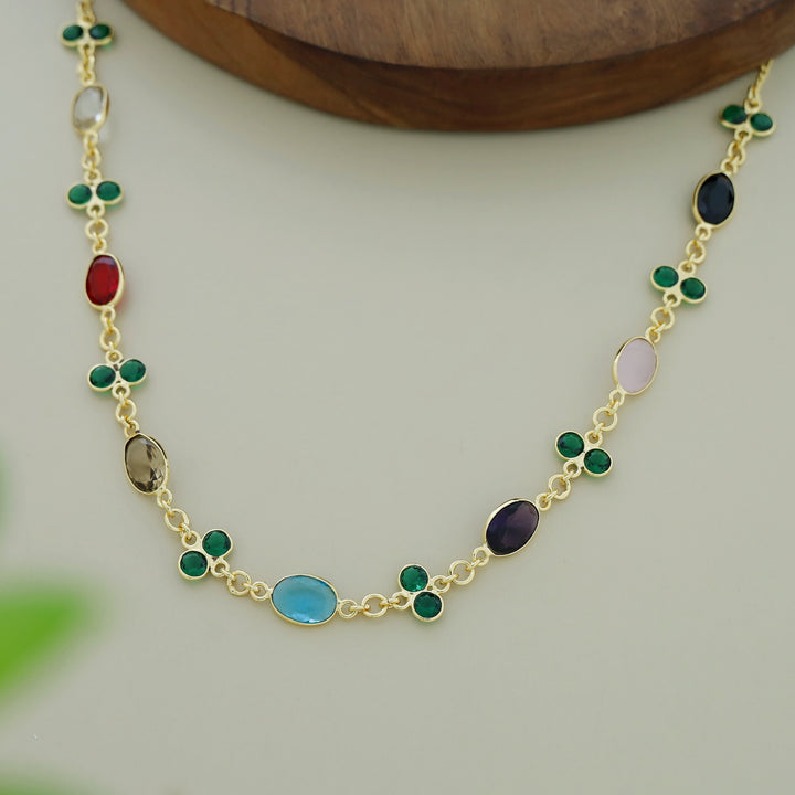 Lorea Glossy Neckpiece