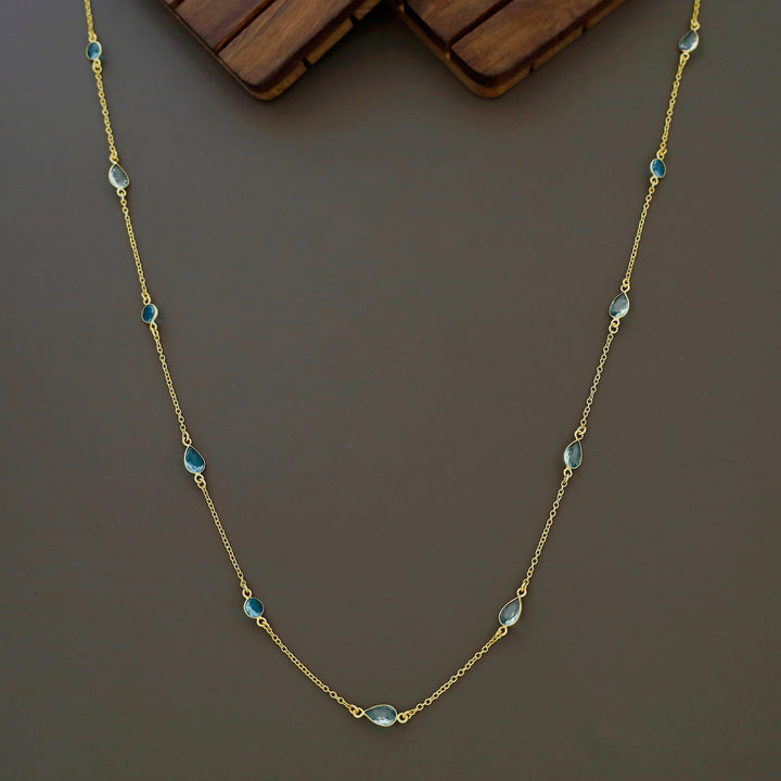 11 Stone Multicolour Long Chain