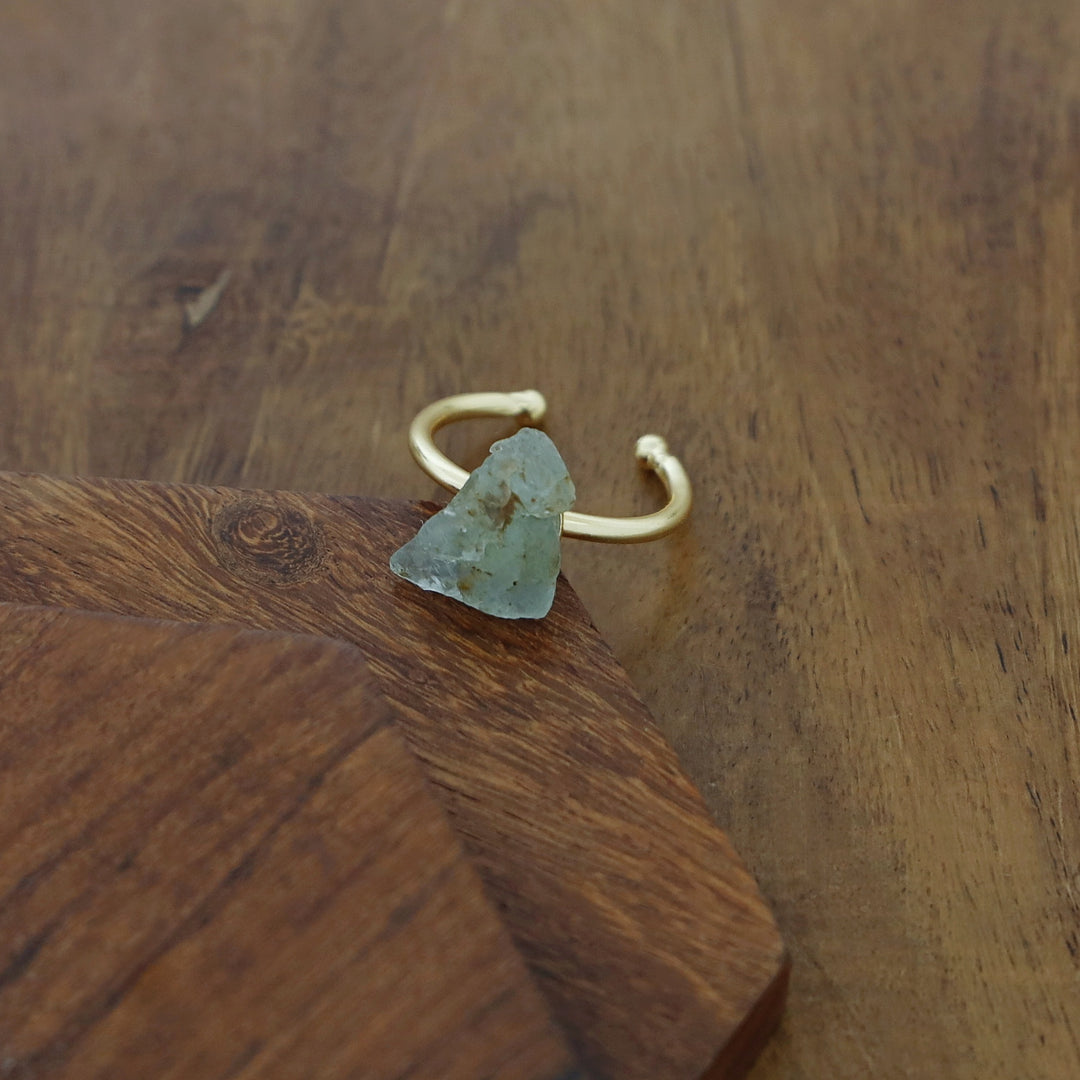 Mawar Raw Stone Ring
