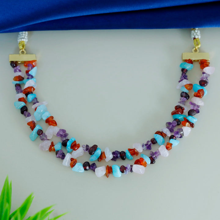Lavendria 2 Layer Choker