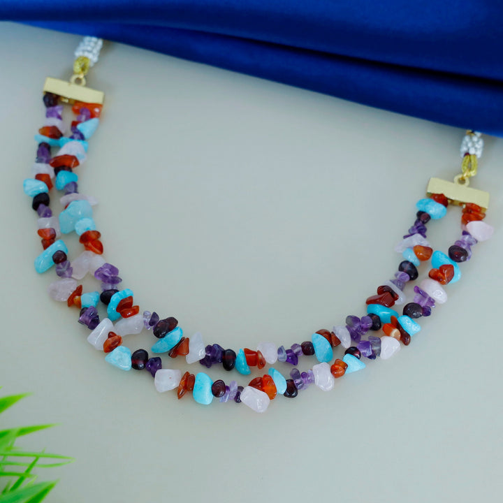 Lavendria 2 Layer Choker