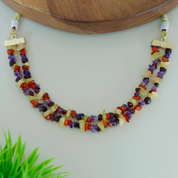 Lavendria 2 Layer Choker