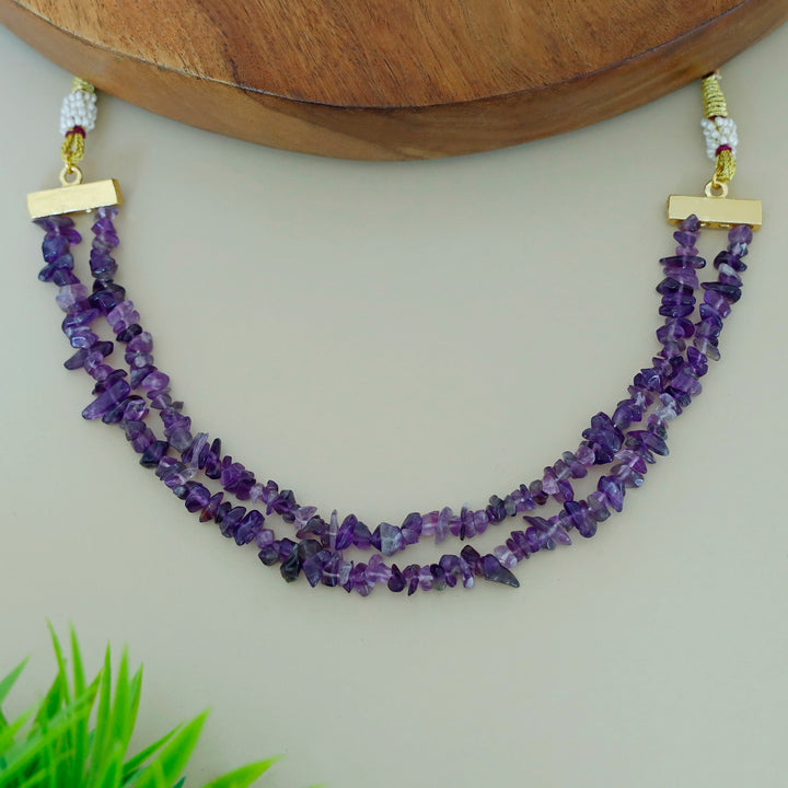 Lavendria 2 Layer Choker