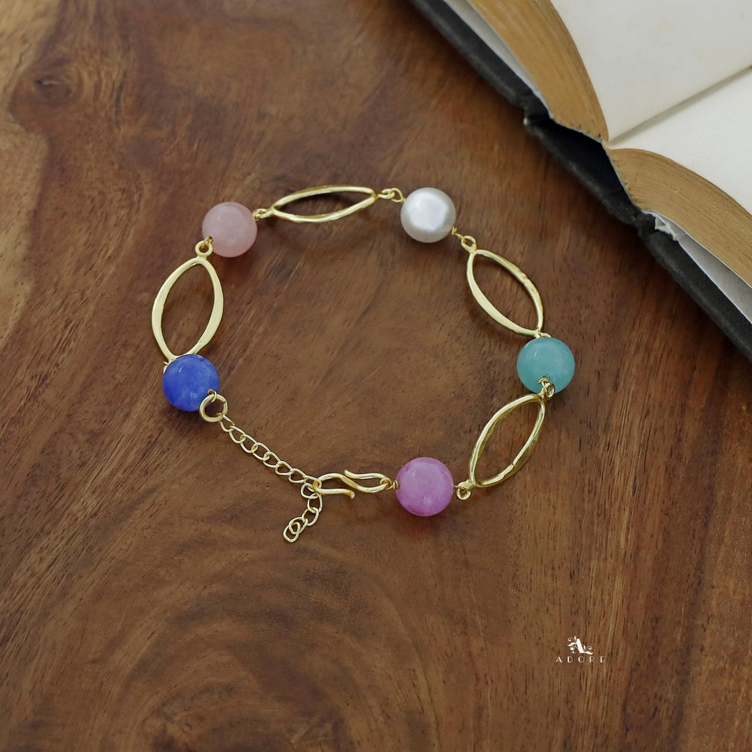 Mineralia Oval Beads Bracelet