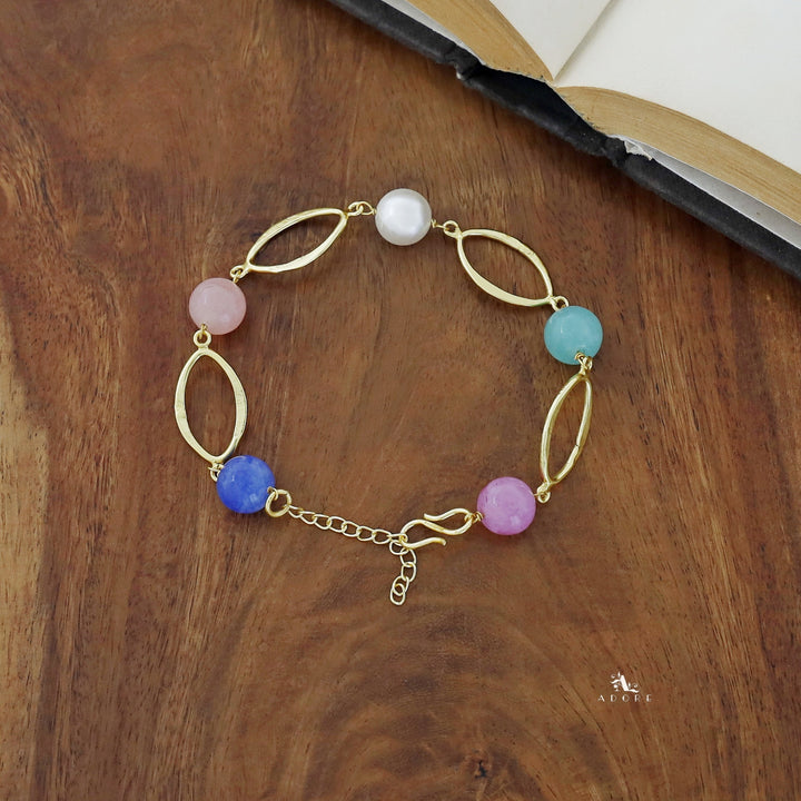 Mineralia Oval Beads Bracelet