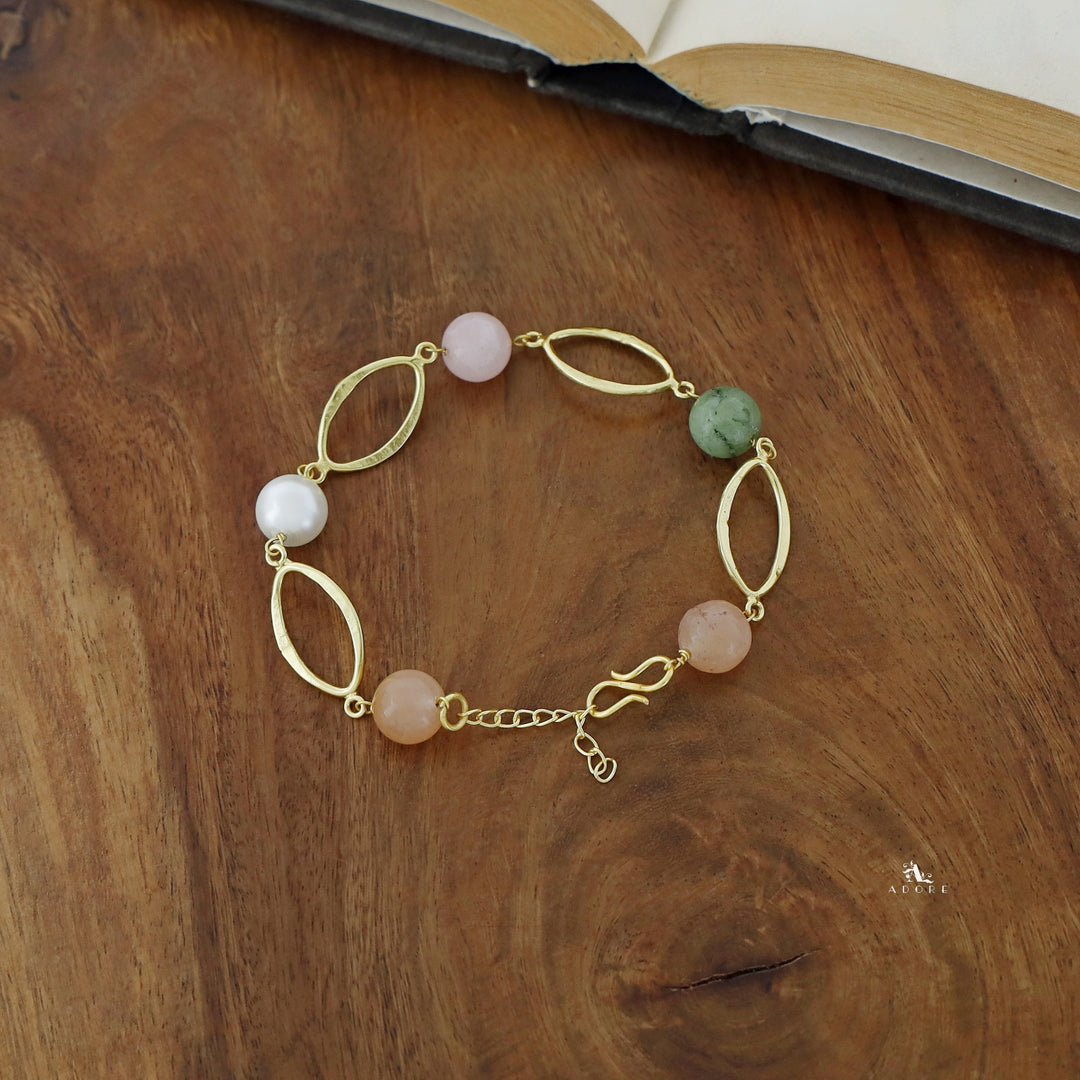 Mineralia Oval Beads Bracelet