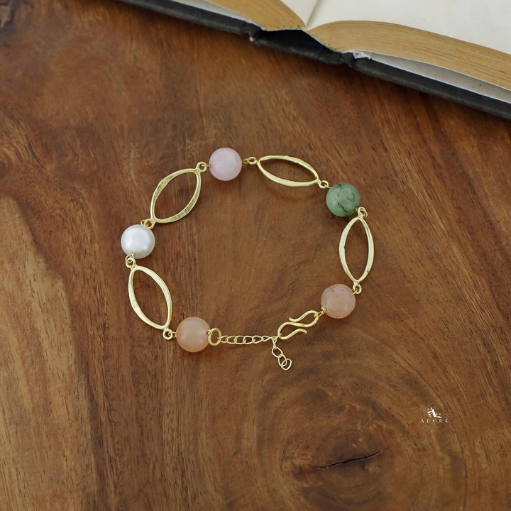 Mineralia Oval Beads Bracelet