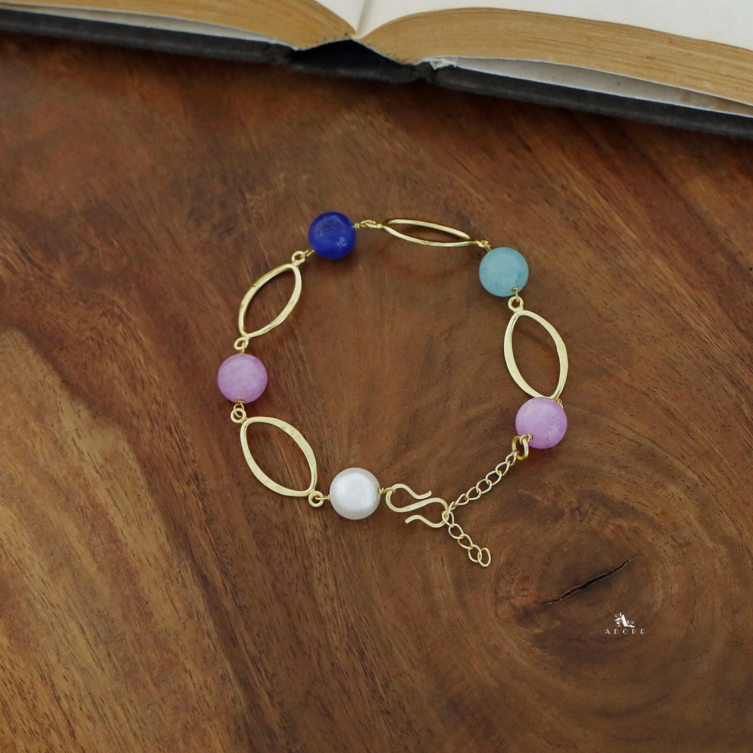 Mineralia Oval Beads Bracelet