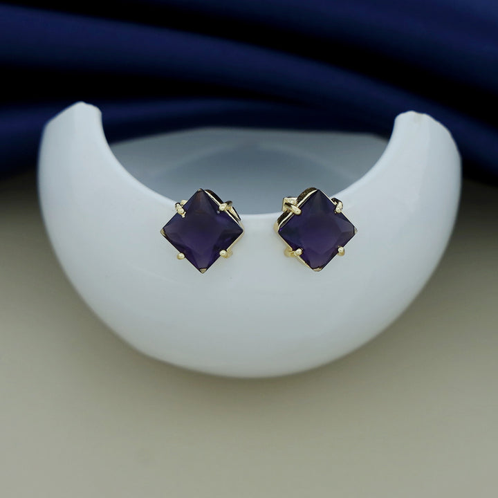 Shibani Diamond Glossy Stud