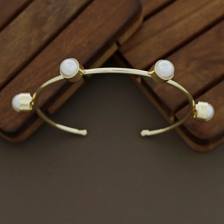 4 Stone Baroque Adjustable Bracelet