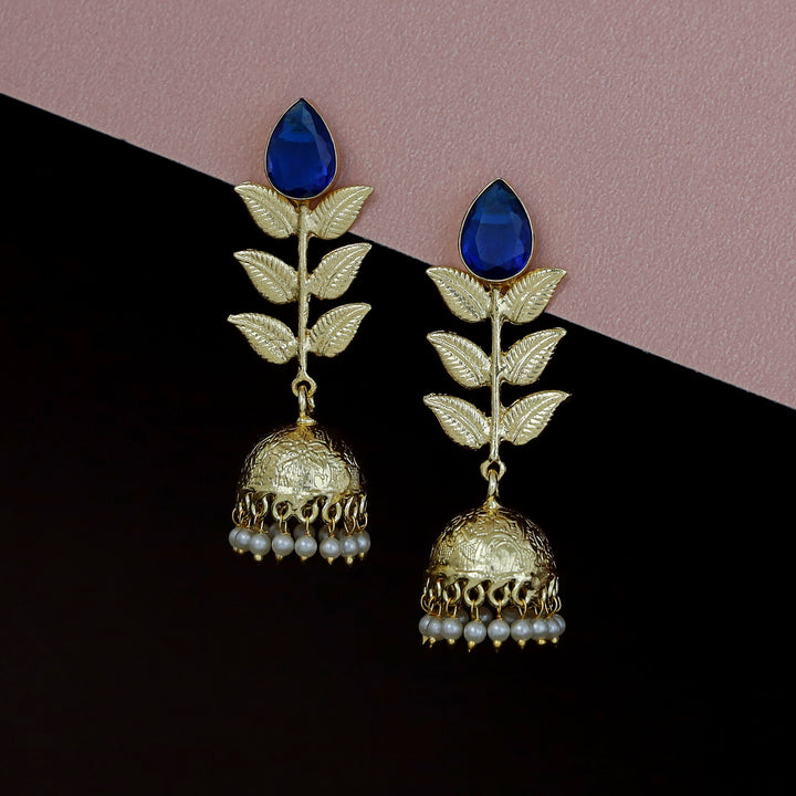 3 Layer Leaf Jhumka