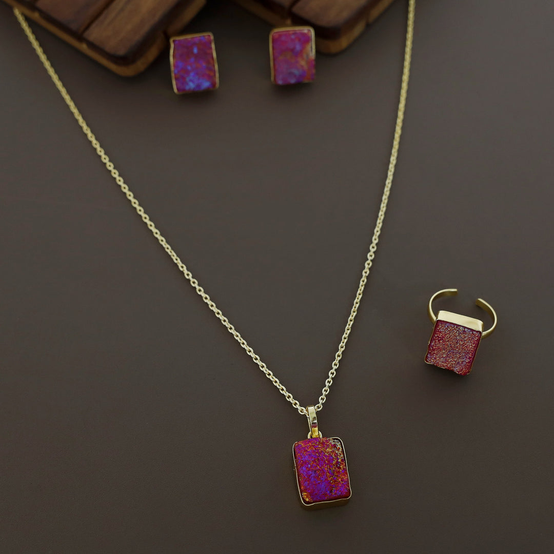 Farah Glitter Rectangle Combo