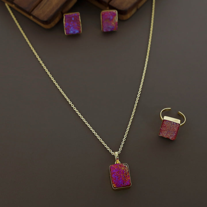Farah Glitter Rectangle Combo