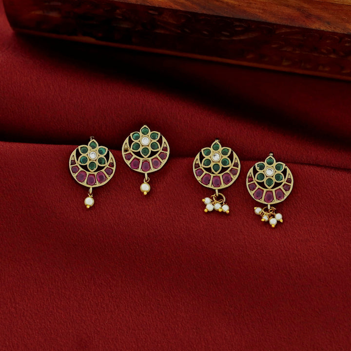 Pranavi Pearl Bugadi (Set Of 2)