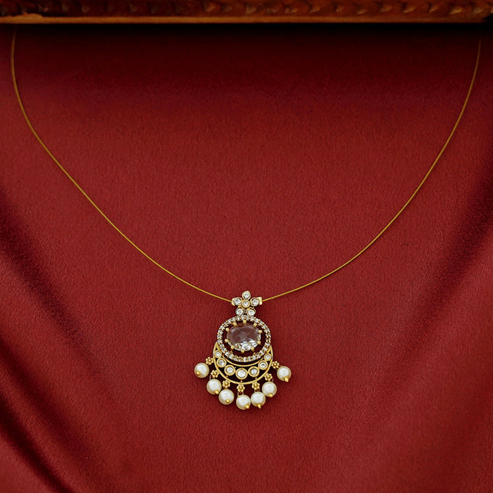 Asmita Pearl Glossy String Neckpiece