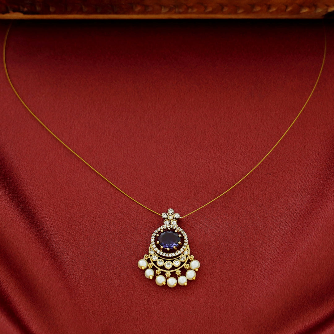 Asmita Pearl Glossy String Neckpiece