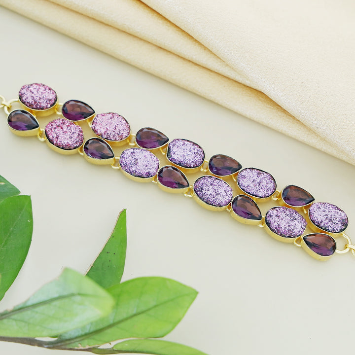 Salma Glossy Chocker