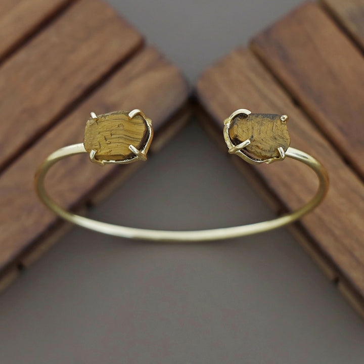 Mabel Eminent Raw Stone Bracelet (Colour Option)