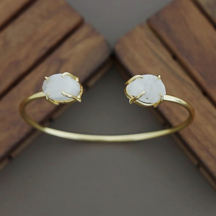 Mabel Eminent Raw Stone Bracelet (Colour Option)