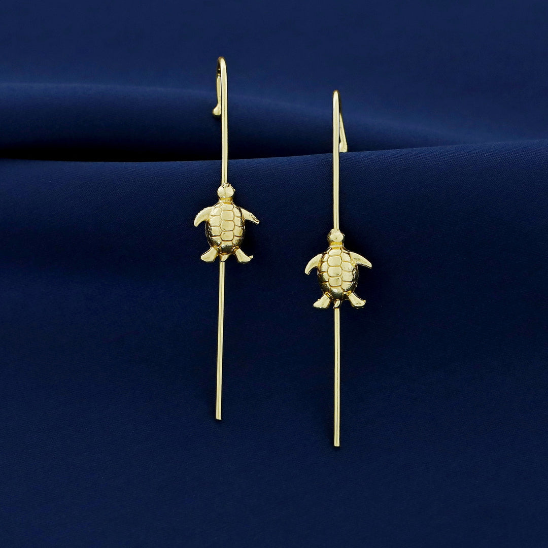 Analeia Golden Animals Ear-Cuff (Set Of 2)