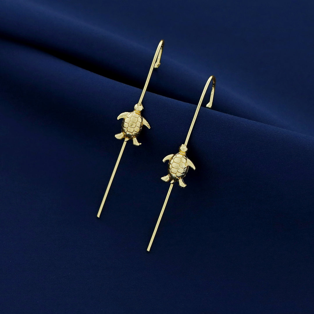 Analeia Golden Animals Ear-Cuff (Set Of 2)