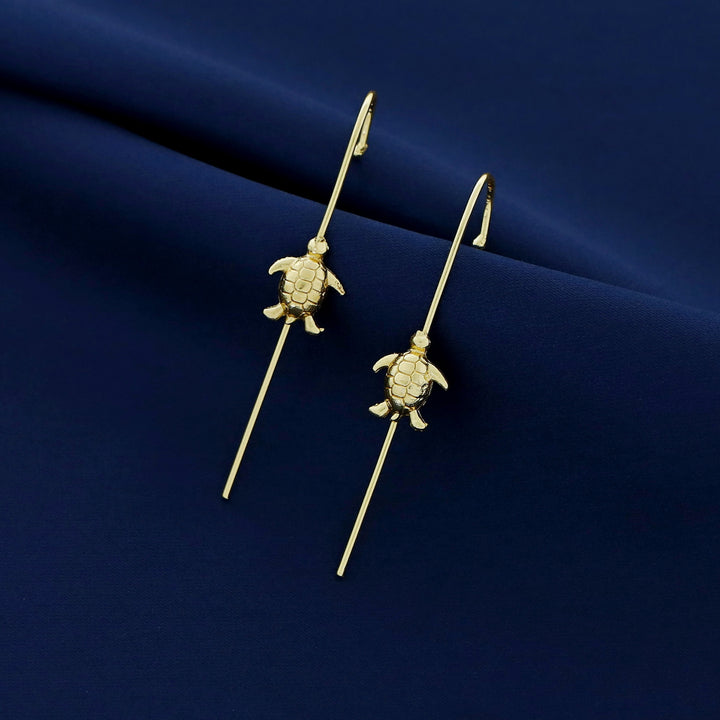 Analeia Golden Animals Ear-Cuff (Set Of 2)