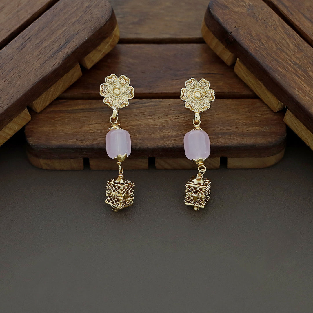 Riley Beaded  Baroque Neckpiece with Earring