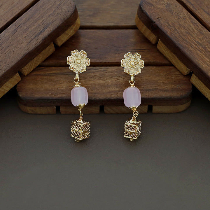 Riley Beaded  Baroque Neckpiece with Earring