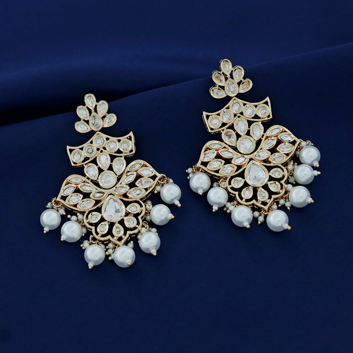 Darshana Pearl Kundan Earring