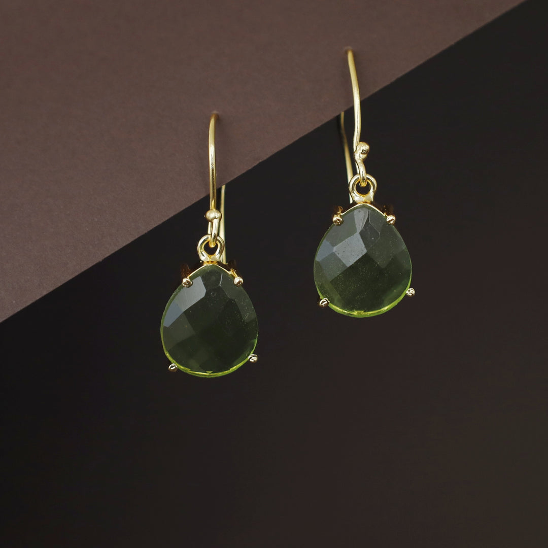 Cosima Claw Glossy Stone Drop