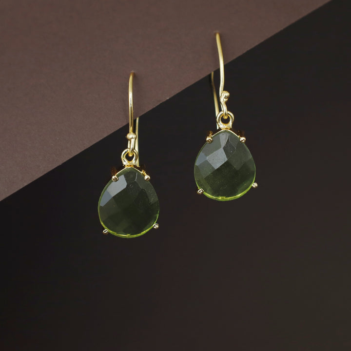 Cosima Claw Glossy Stone Drop