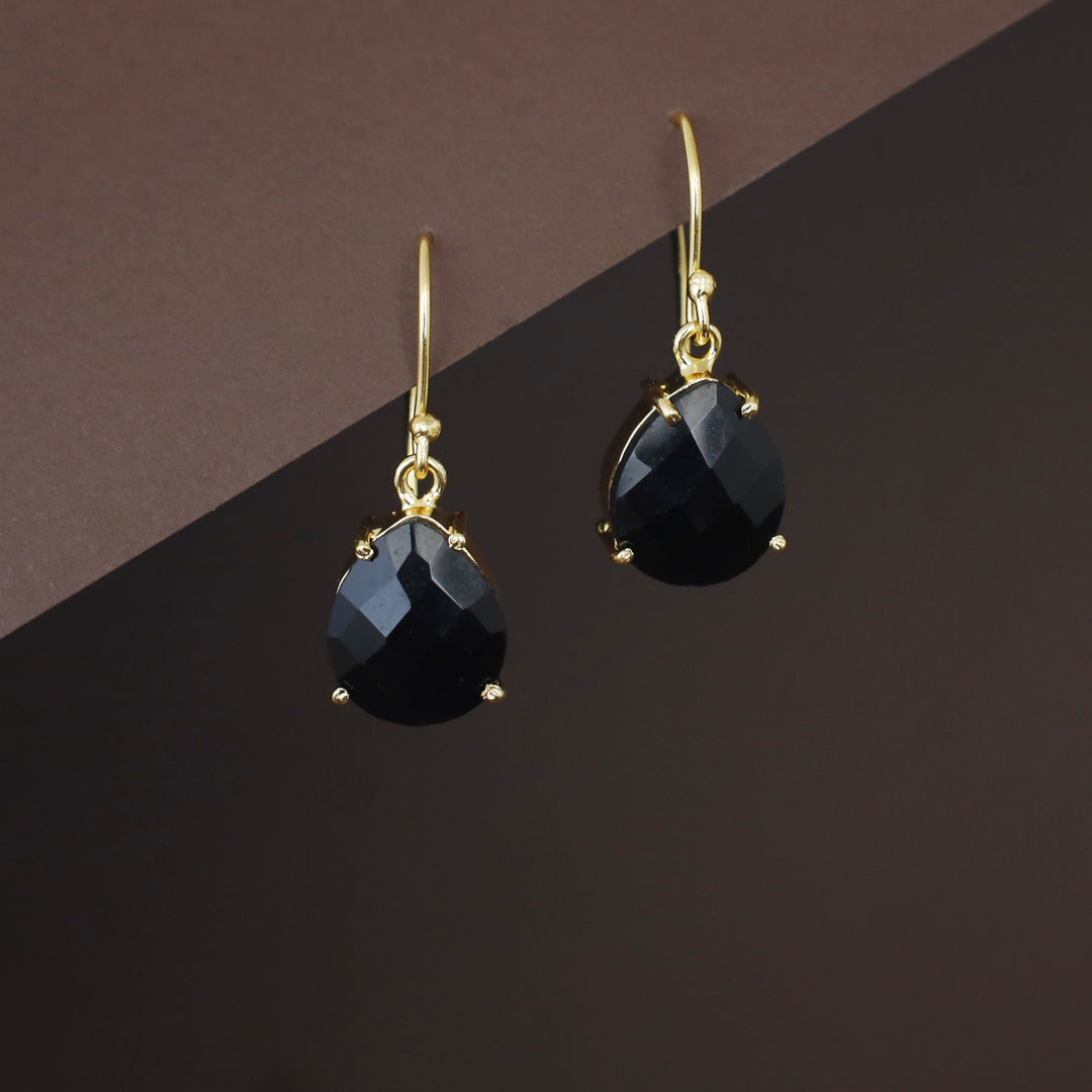 Cosima Claw Glossy Stone Drop