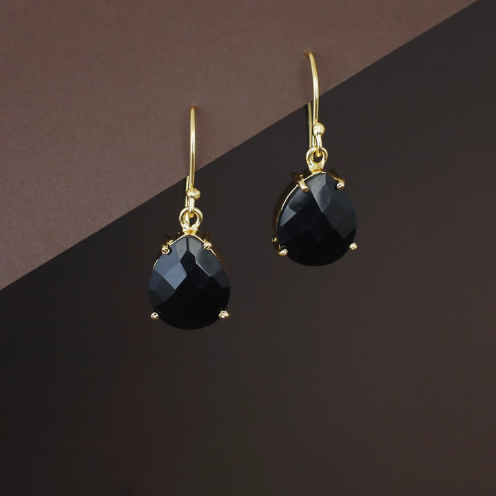 Cosima Claw Glossy Stone Drop