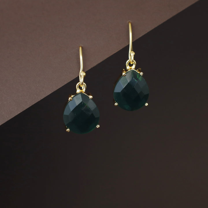 Cosima Claw Glossy Stone Drop