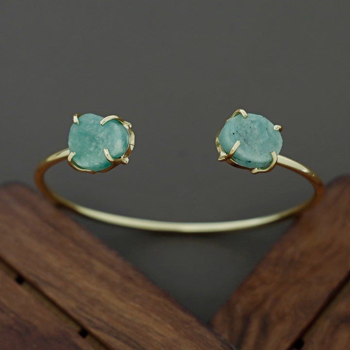 Mabel Eminent Raw Stone Bracelet (Colour Option)