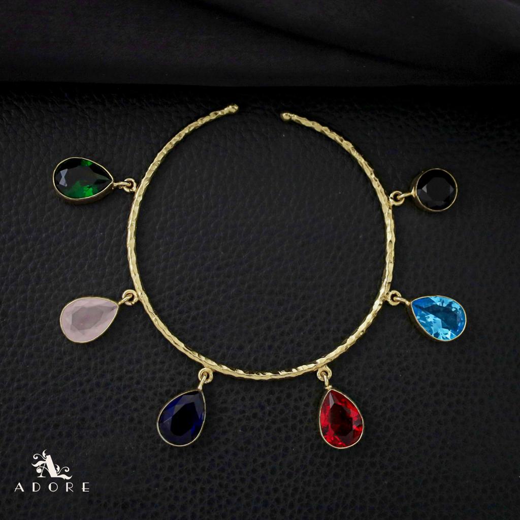 Multicolour Raindrops Bracelets (Adjustable)