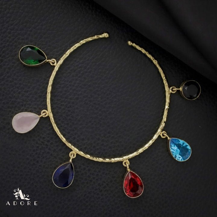Multicolour Raindrops Bracelets (Adjustable)