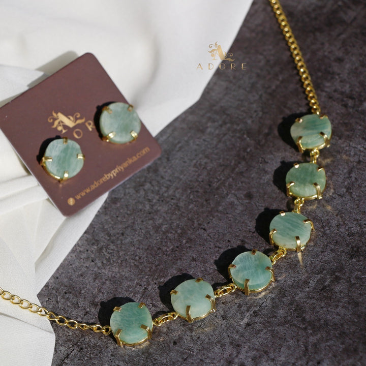 Dhokshi Choker/ Short Necklace With Stud