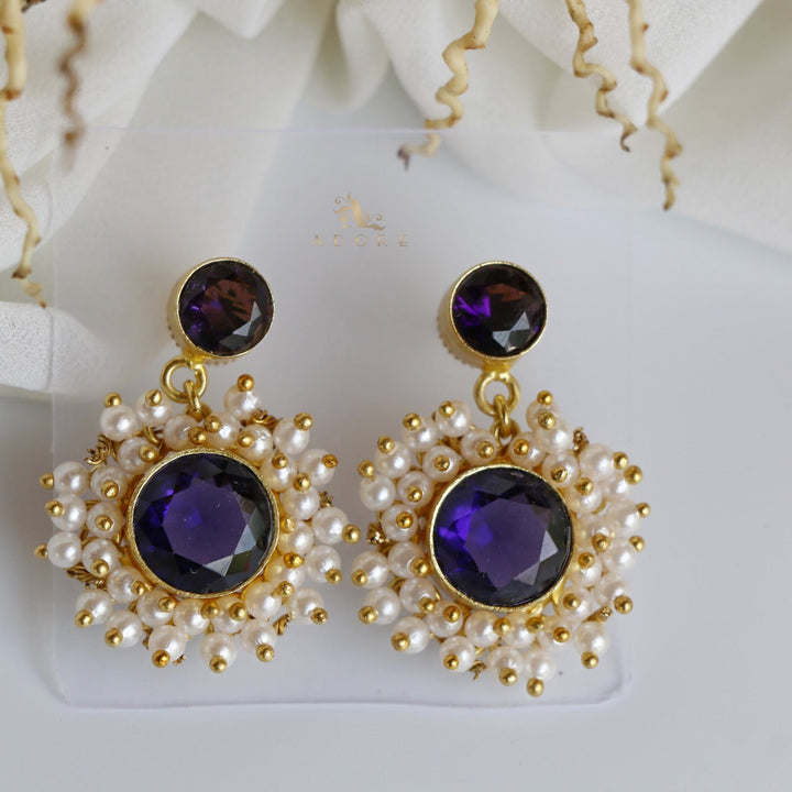 Glossy Eva Earrings (Colour Options)